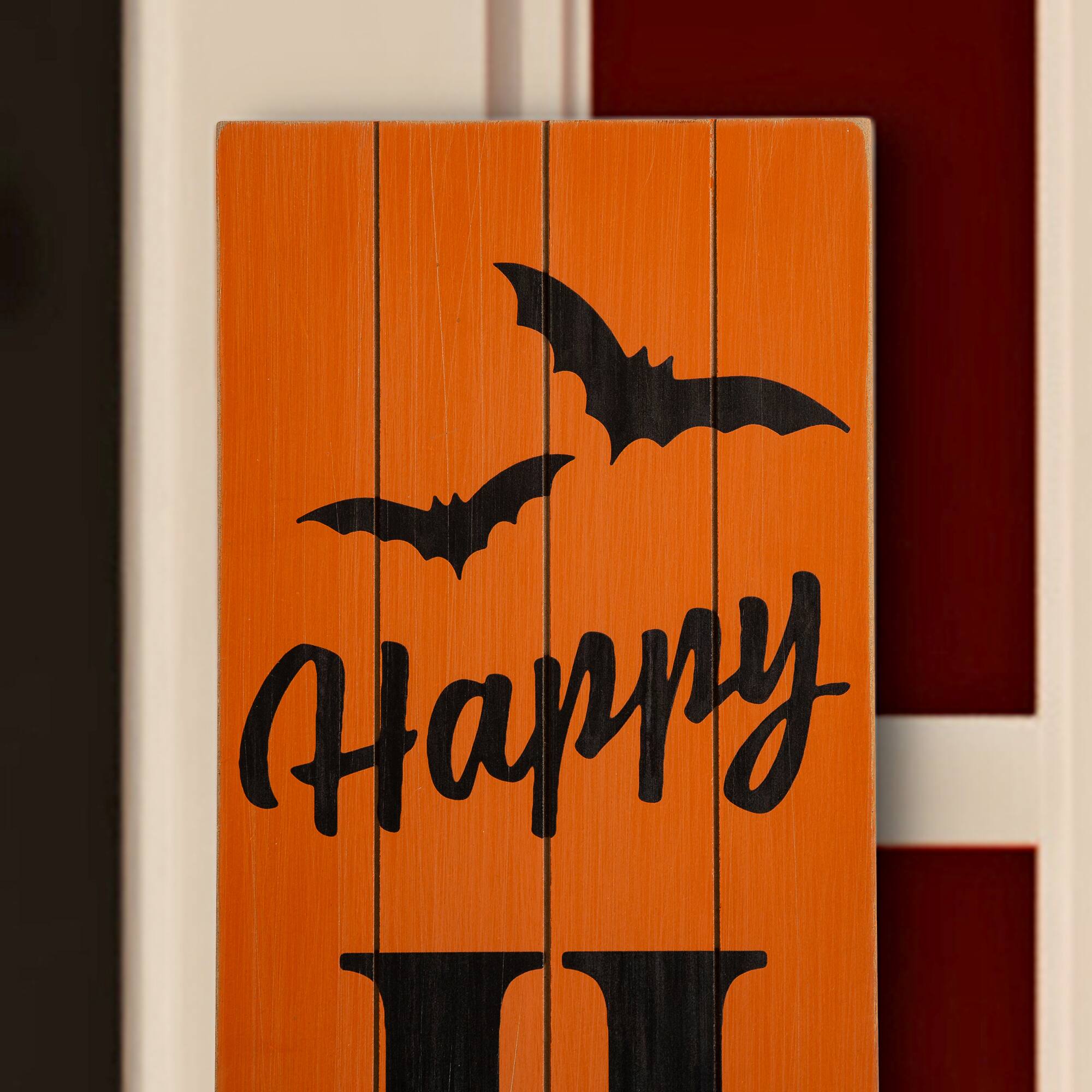 Glitzhome® 60" Happy Halloween Porch Sign